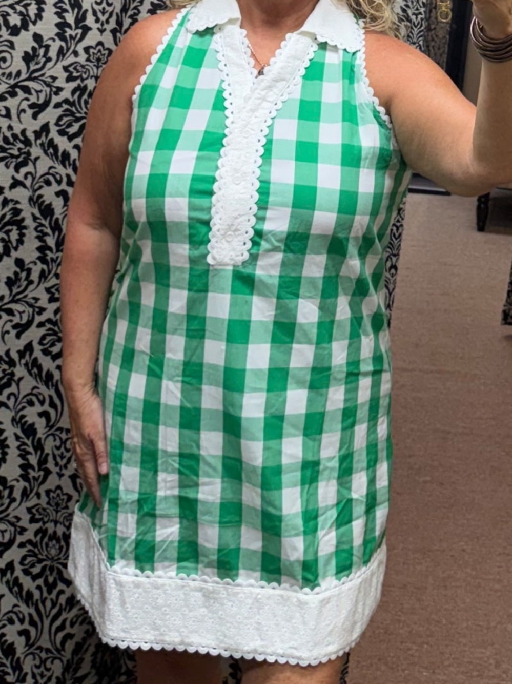 Brianna Cannon Fairway Gingham Sundress (NWT)